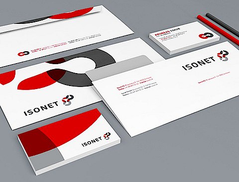 Isonet AG | Corporate Design | Briefbogen | Briefpapier | Visitenkarte | Briefumschlag | Geschäftsausstattung | Sehsam | Leipzig | Designagentur | Markenagentur | Kreativagentur | Grafikdesign | Corporate Design | Corporate Identity | Markenstrategie | Markendesign | Markenanwendung | Gestaltung