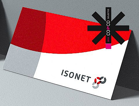 Corporate Design | Isonet AG | Bildsprache | Logo | Visitenkarte | Auszeichnung | Co&Co | Sehsam | Leipzig | Designagentur | Markenagentur | Kreativagentur | Grafikdesign | Corporate Design | Corporate Identity | Markenstrategie | Markendesign | Markenanwendung | Gestaltung