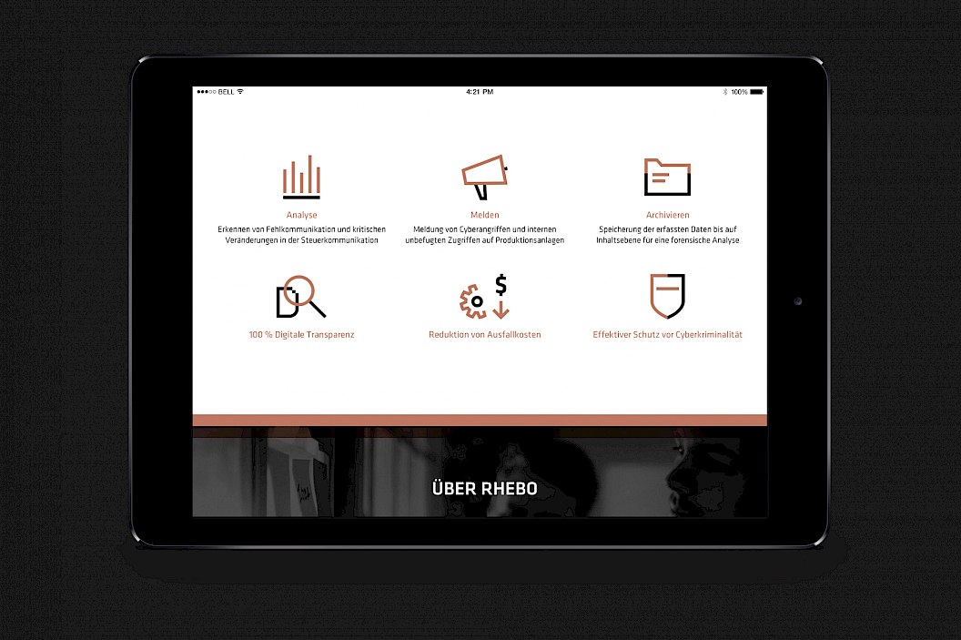 Rhebo GmbH | Startup | Corporate Website | Infografik | Sehsam | Leipzig | Designagentur | Markenagentur | Kreativagentur | Grafikdesign | Corporate Design | Corporate Identity | Markenstrategie | Markendesign | Markenanwendung | Gestaltung