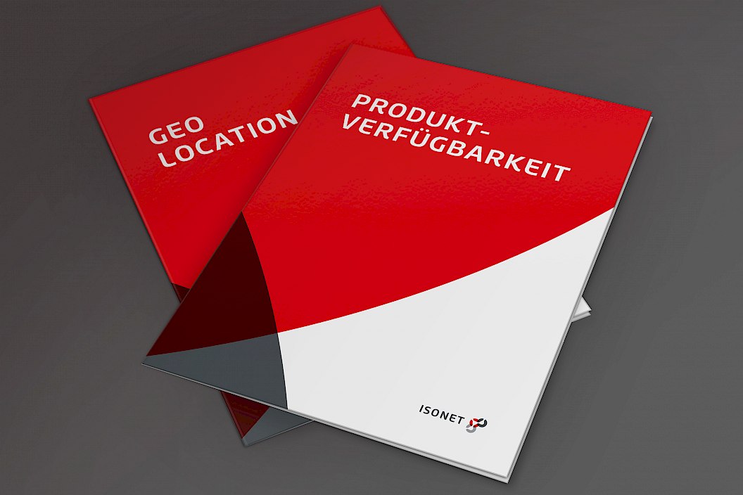 Isonet AG | Printmedien | Whitepaper Produktverfügbarkeit und Whitepaper Geo-Location | Sehsam | Leipzig | Designagentur | Markenagentur | Kreativagentur | Grafikdesign | Corporate Design | Corporate Identity | Markenstrategie | Markendesign | Markenanwendung | Gestaltung