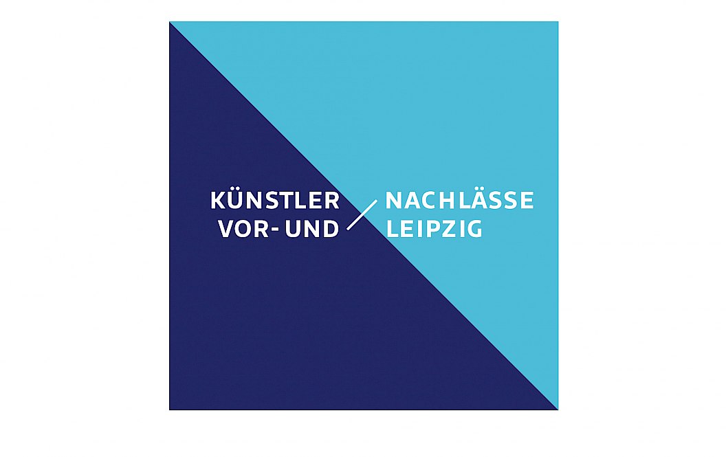 Künstlervor- und -nachlässe Leipzig e.V. | Vereinslogo Wort-Bildmarke | Sehsam | Leipzig | Designagentur | Markenagentur | Kreativagentur | Grafikdesign | Corporate Design | Corporate Identity | Markenstrategie | Markendesign | Markenanwendung | Gestaltung
